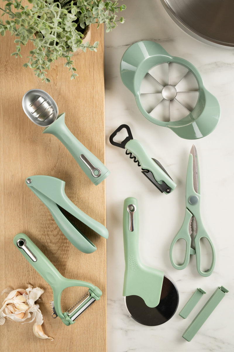 Twist Garlic Press - Mint Green