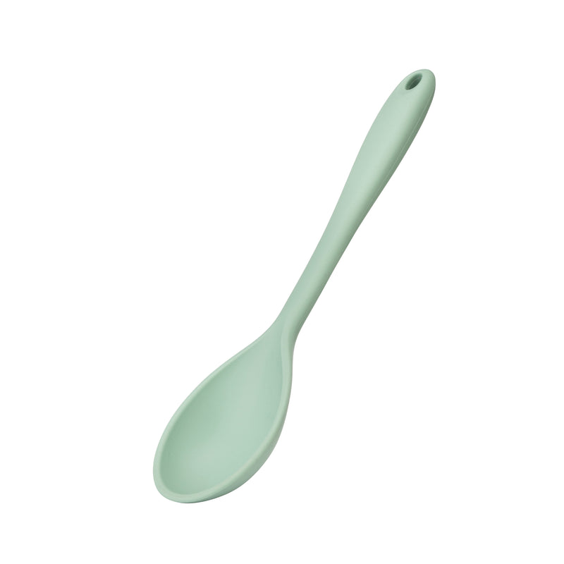 Twist Silicone Solid Spoon - Mint