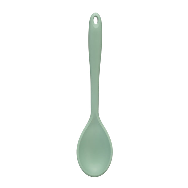 Twist Silicone Solid Spoon - Mint