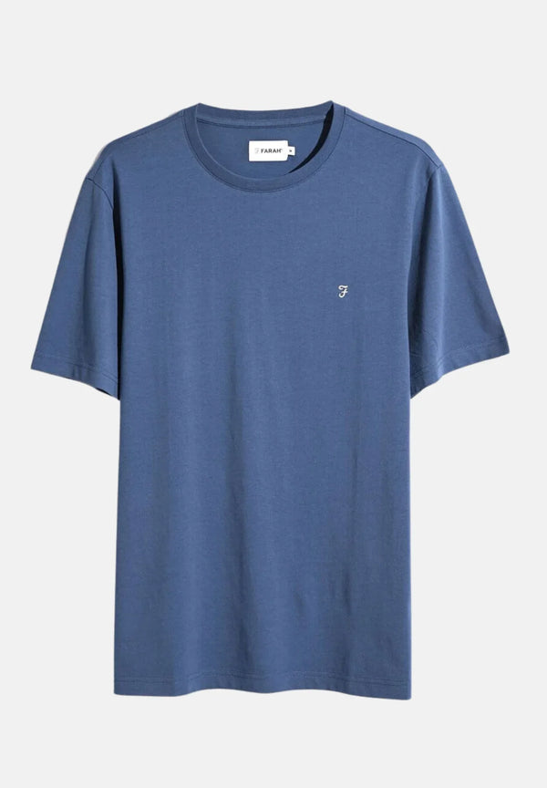 Dean Short Sleeve T-Shirt - Steel Blue