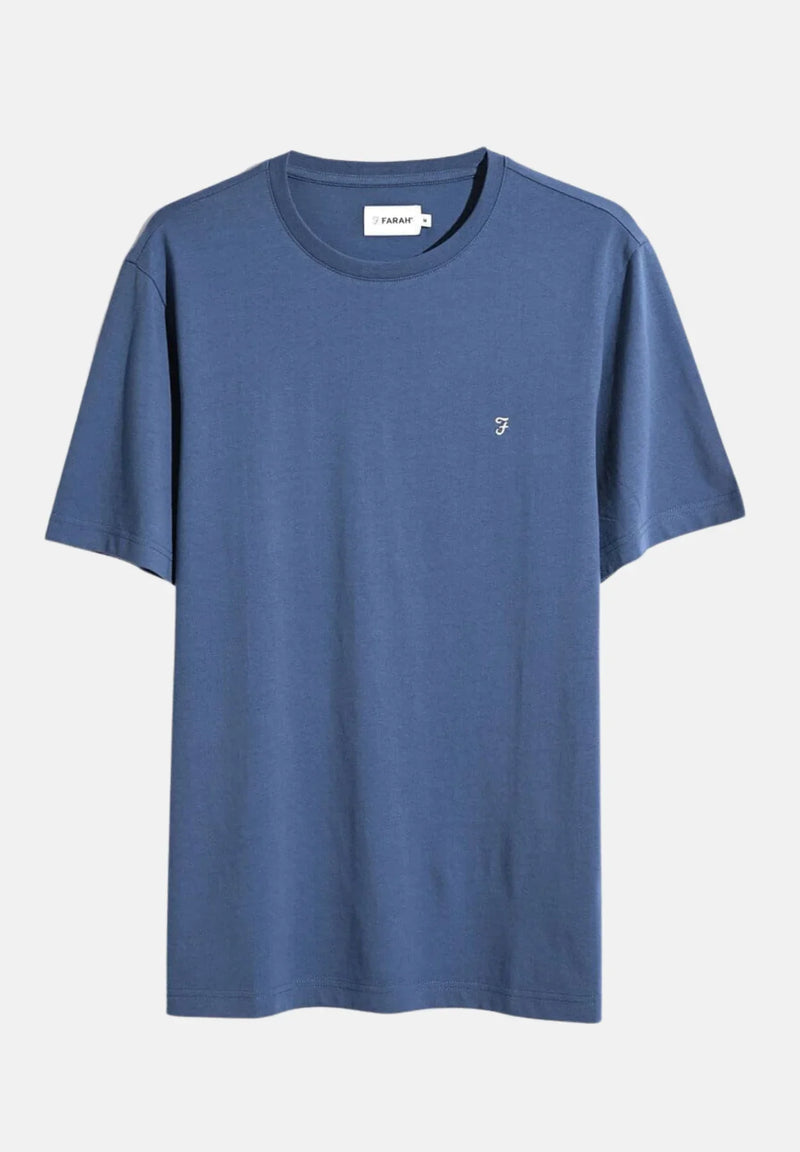 Dean Short Sleeve T-Shirt - Steel Blue