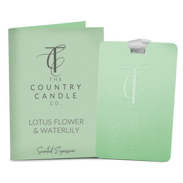 Fragrance Card - Lotus Flower & Waterlily