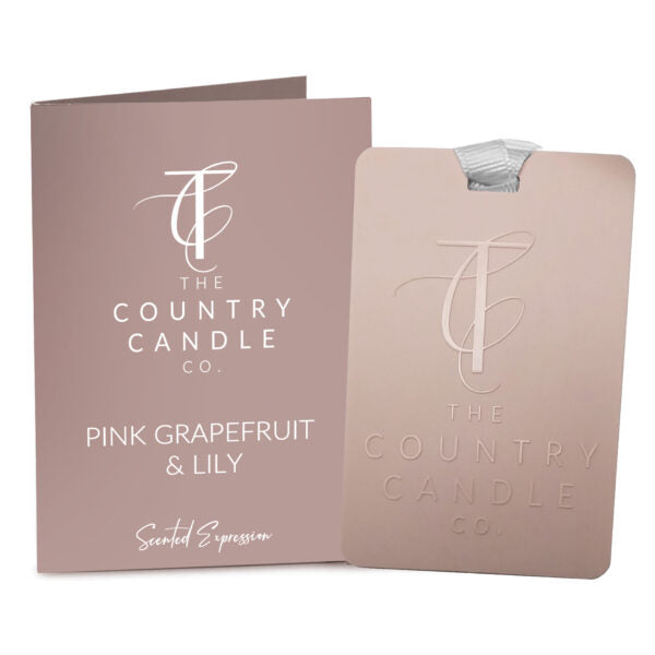 Fragrance Card - Pink Grapefruit & Lily