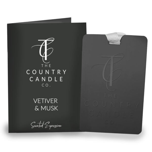 Fragrance Card - Vetiver & Musk