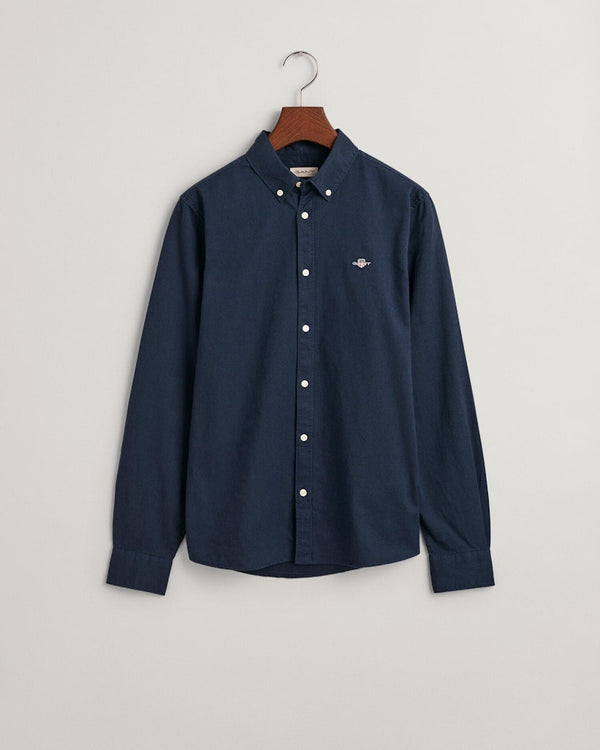 Shield Oxford Buttondown Shirt - Evening Blue