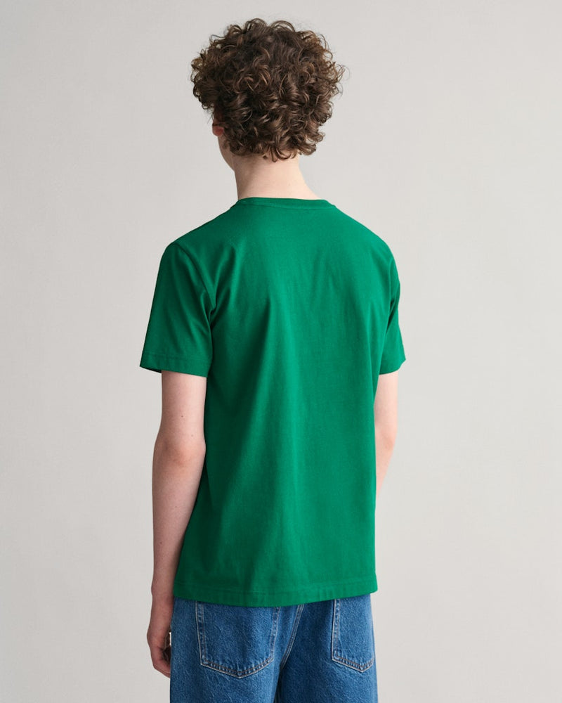 Tonal Shield T-Shirt - Wild Green