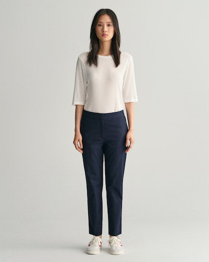 Cigarette Slim Trouser - Evening Blue