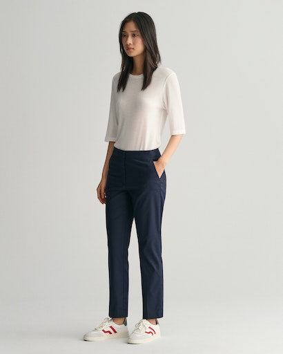 Cigarette Slim Trouser - Evening Blue