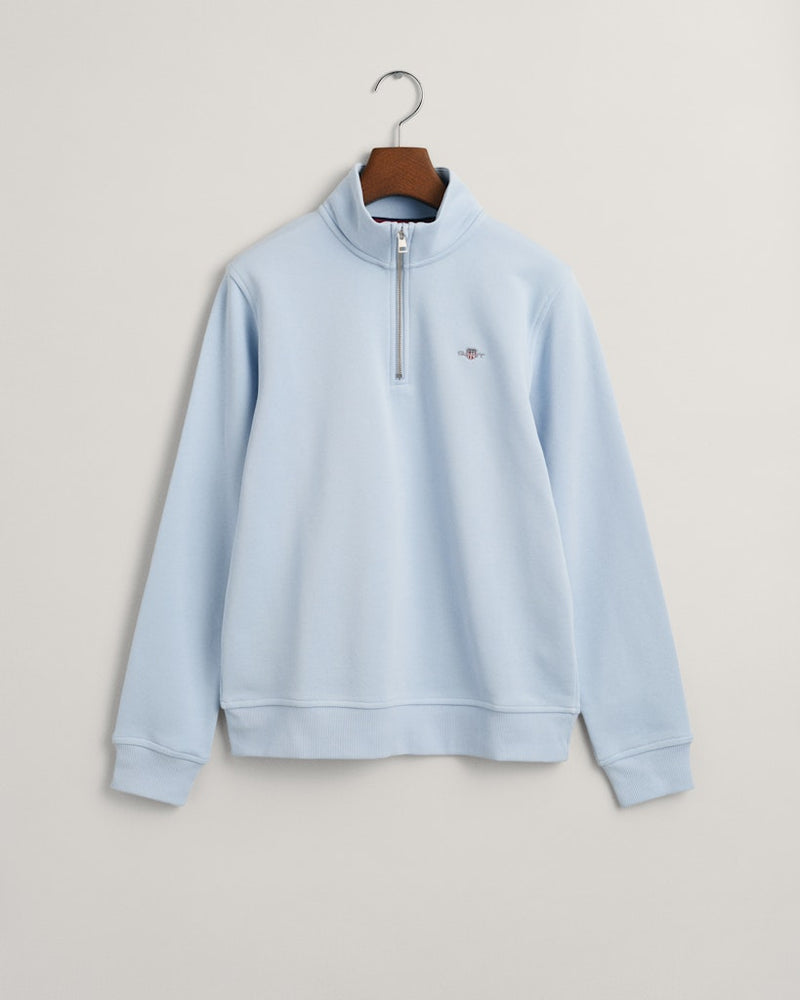 Shield 1/2 Zip Sweatshirt - Fresh Blue