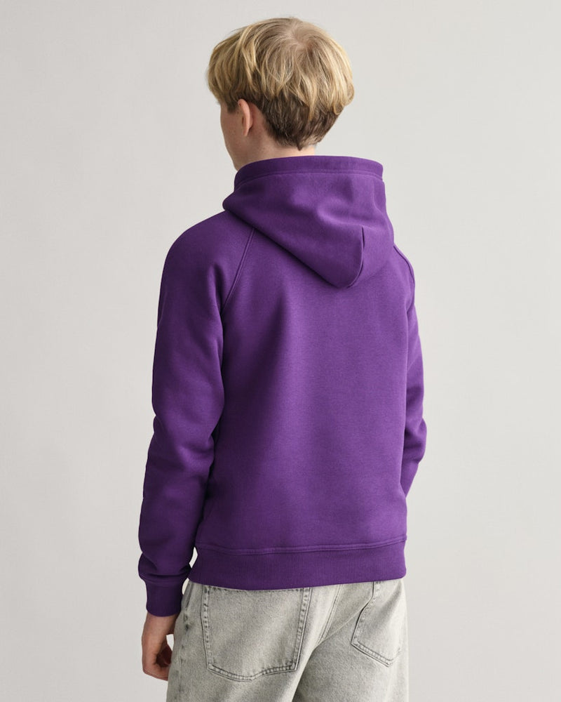 Archive Shield Hoodie - Pansy Purple