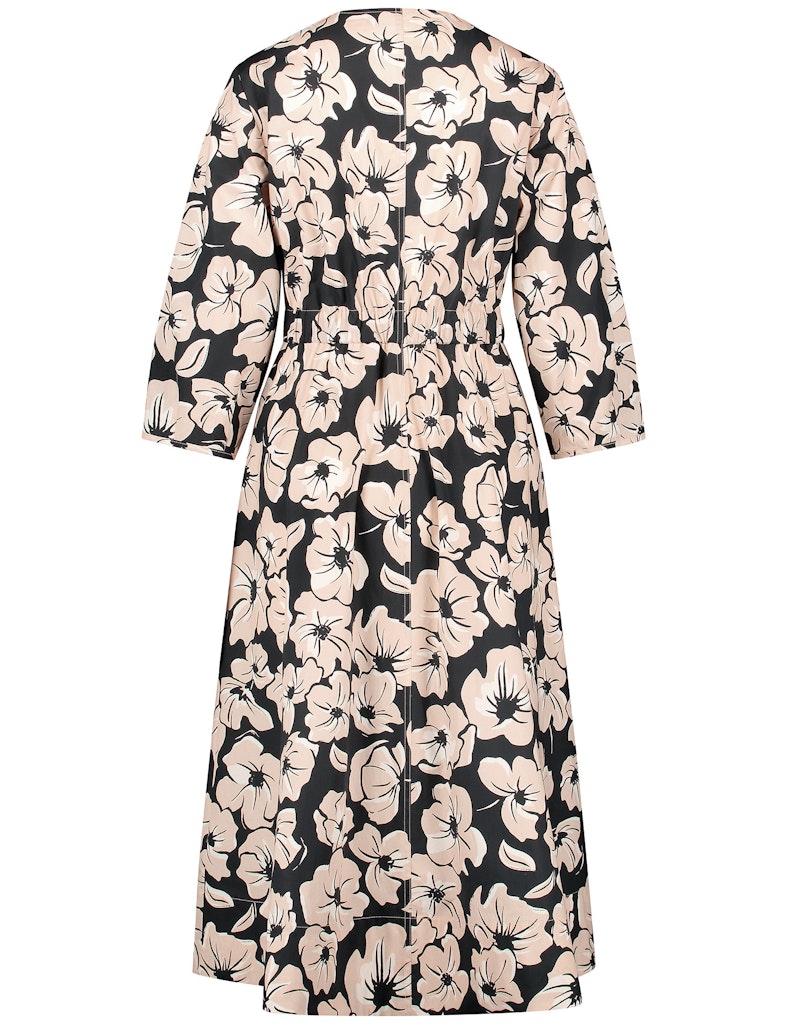 Flower Maniac Dress - Black/ecru/white