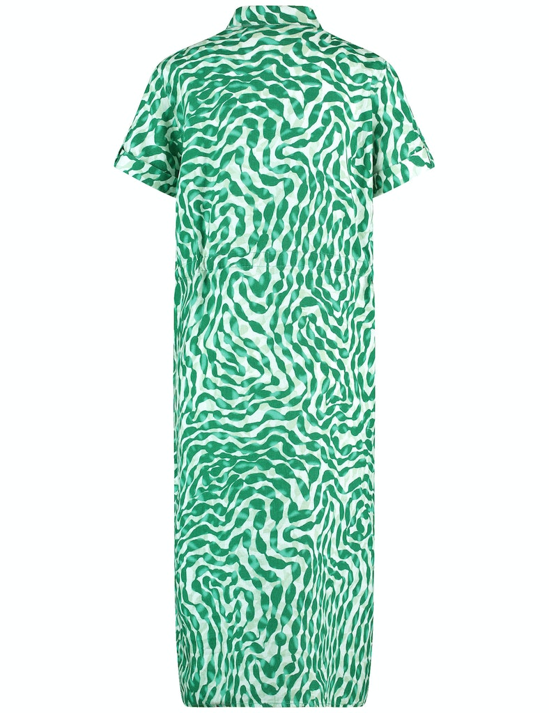 Flower Maniac Dress - Green Print