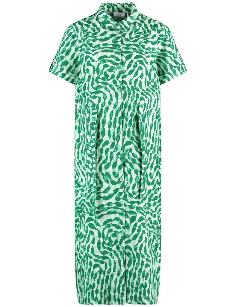 Flower Maniac Dress - Green Print