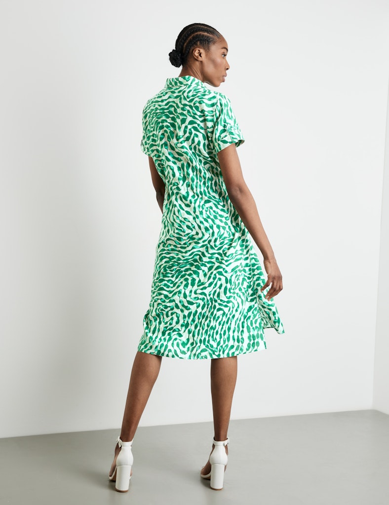 Flower Maniac Dress - Green Print