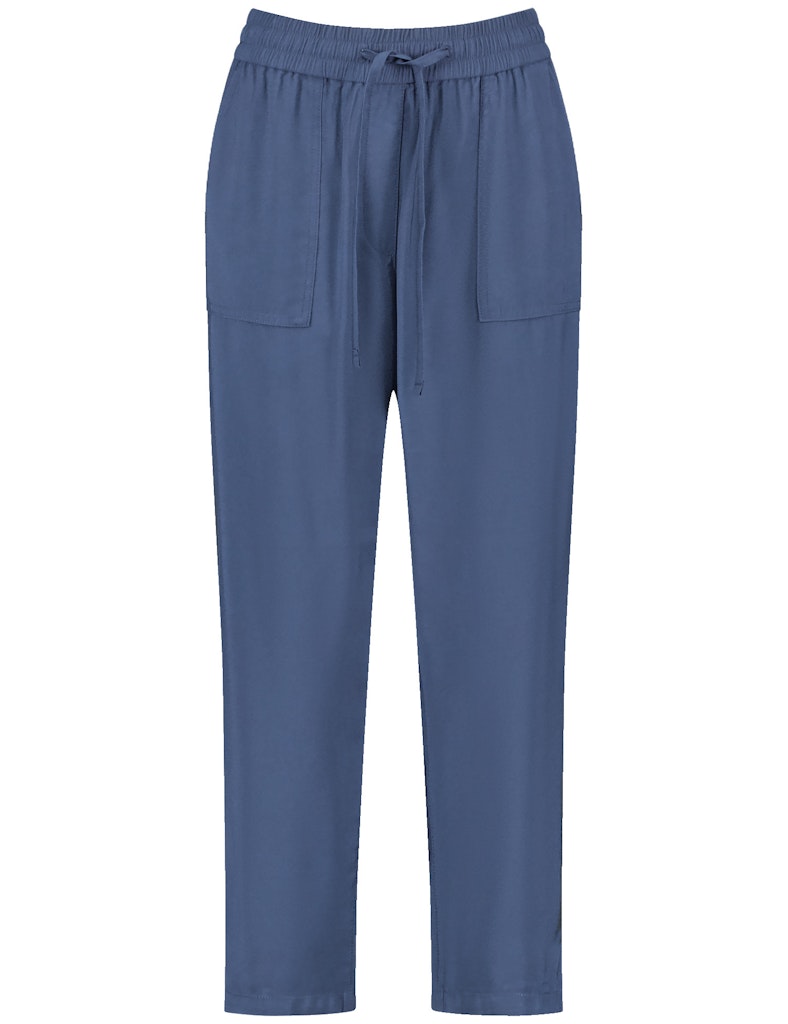 Into The Light Crop Trousers - Indigo