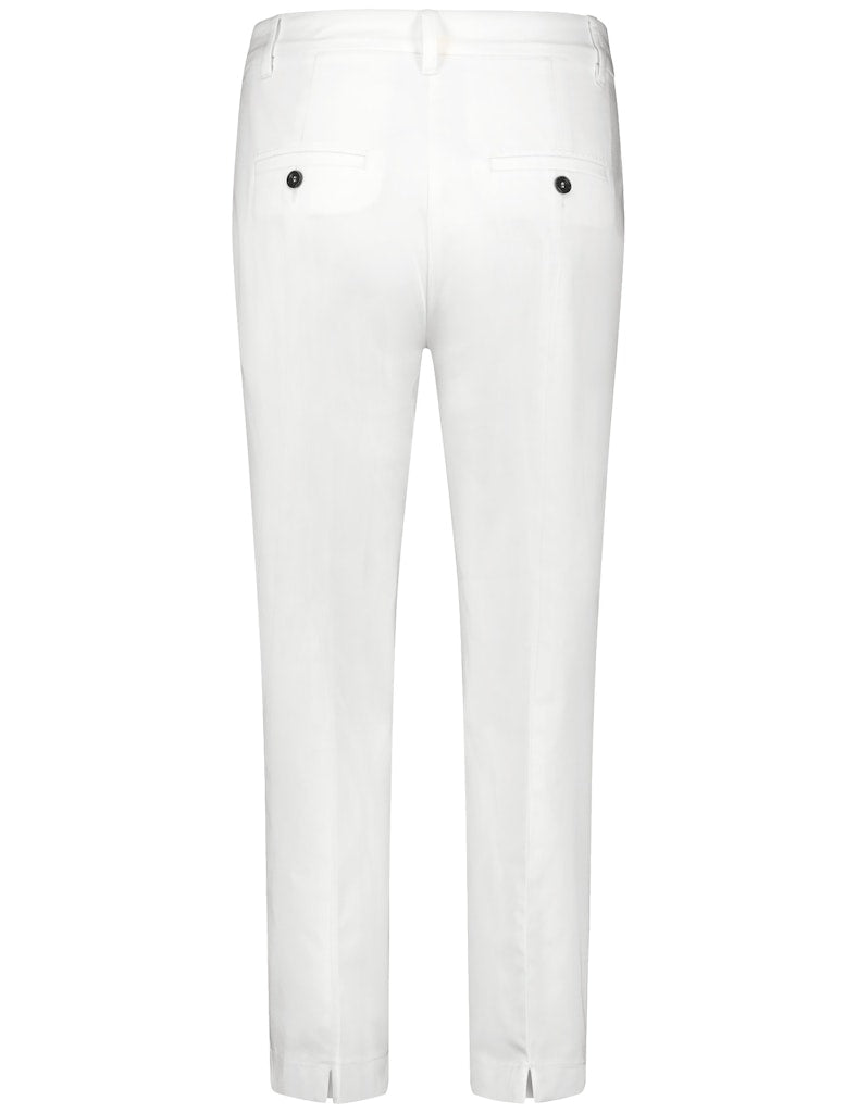 Into The Light Crop Trousers - White/white
