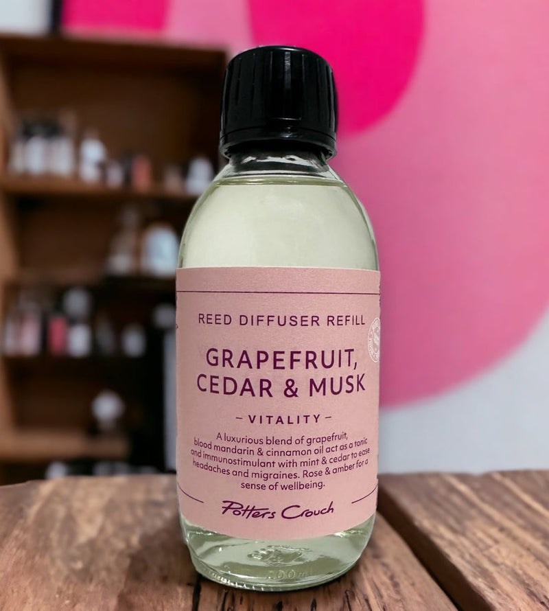 Wellness Diffuser Refill - Grapefruit Cedar & Musk