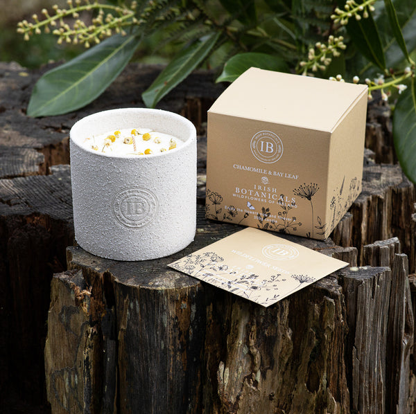 Wildflowers of Ireland Candle - Chamomile & Bay Leaf