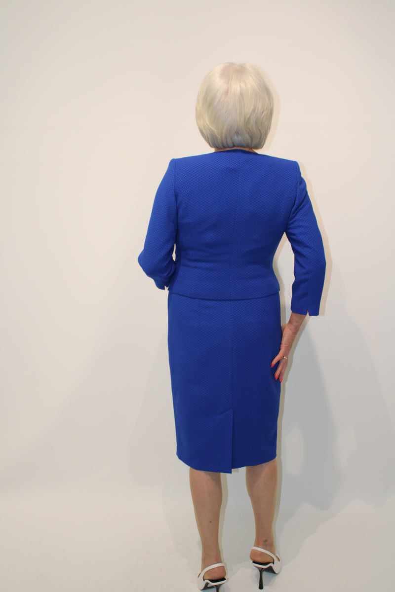 Audrey Dress & Bolero - Cobalt Blue