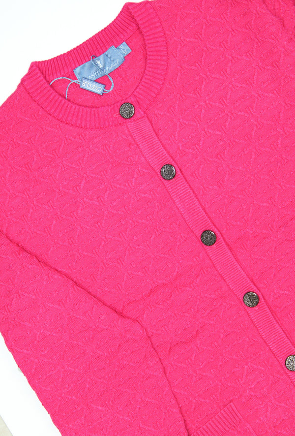 Cardigan - Petal Pink