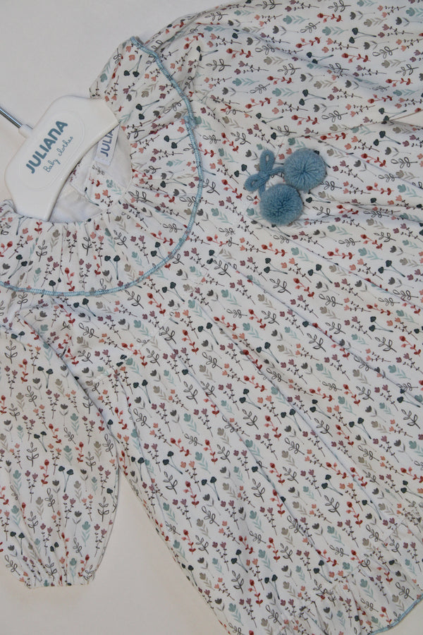 Baby Dress - Cloud Blue