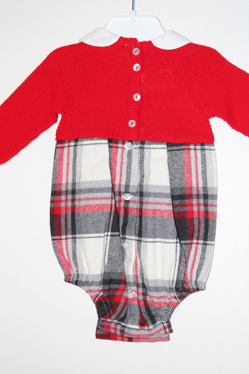 Stripe Bodysuit - Red