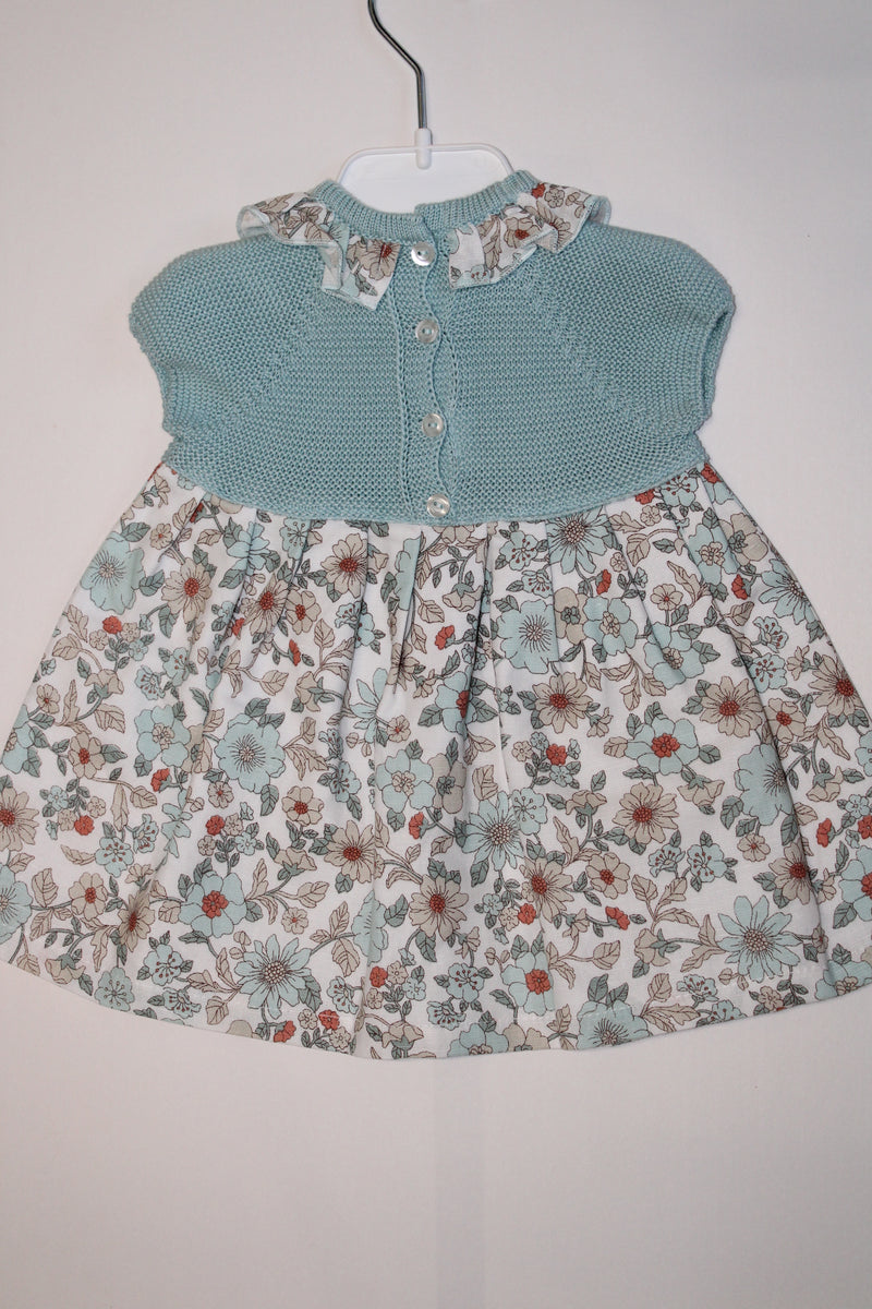 Floral Dress - Mint