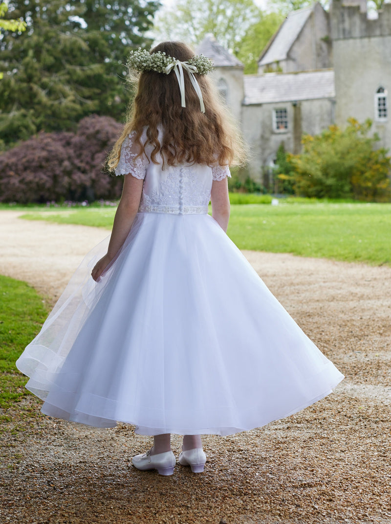 Communion Dress - White