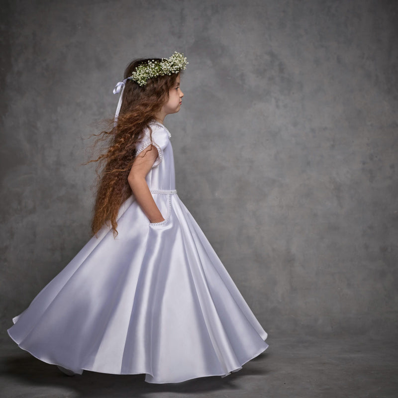 Communion Dress - White