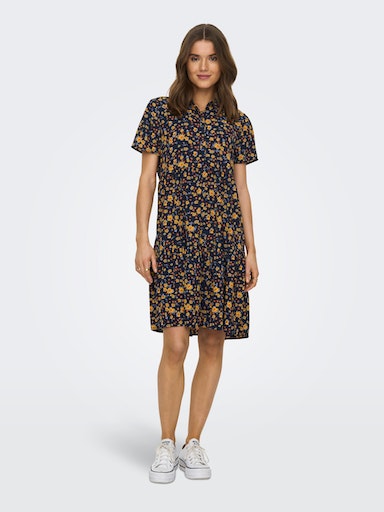 Maua Shirt Dress - Sky Captain