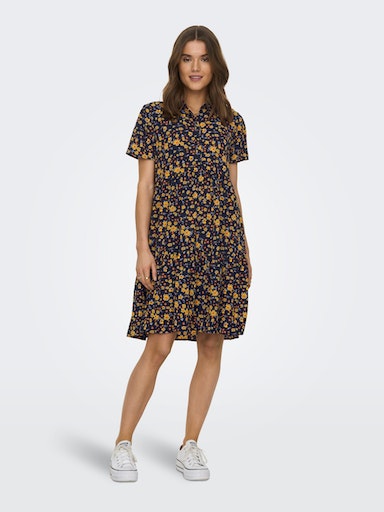 Maua Shirt Dress - Sky Captain