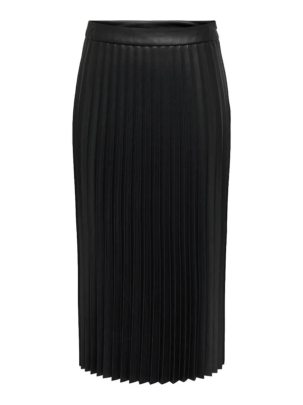 Soya Midi Skirt - Black