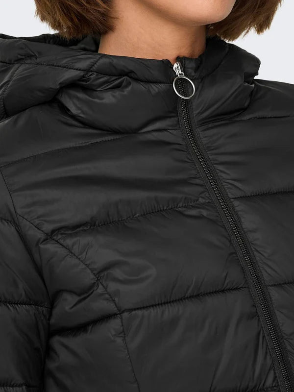 Zulu Long Padded Jacket - Black