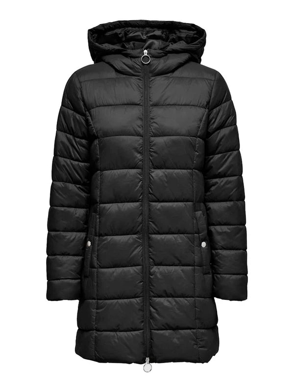 Zulu Long Padded Jacket - Black