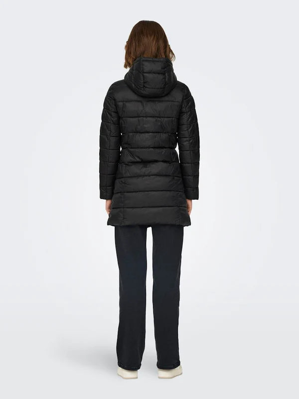 Zulu Long Padded Jacket - Black