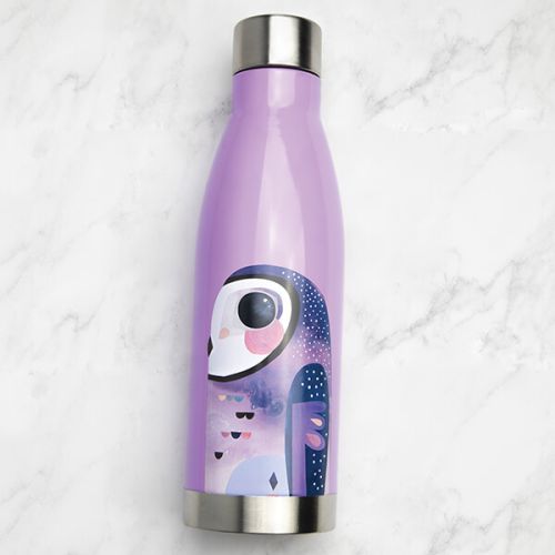 Pete Cromer 500ml Owl Insulated Bottle