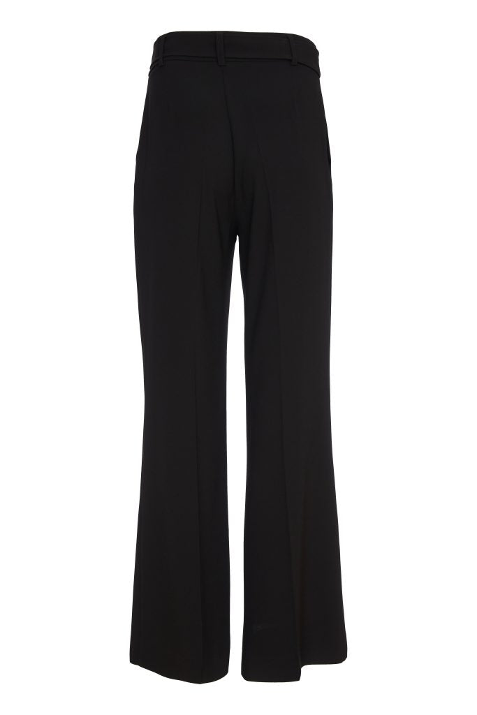 Wide Leg Trouser - Black