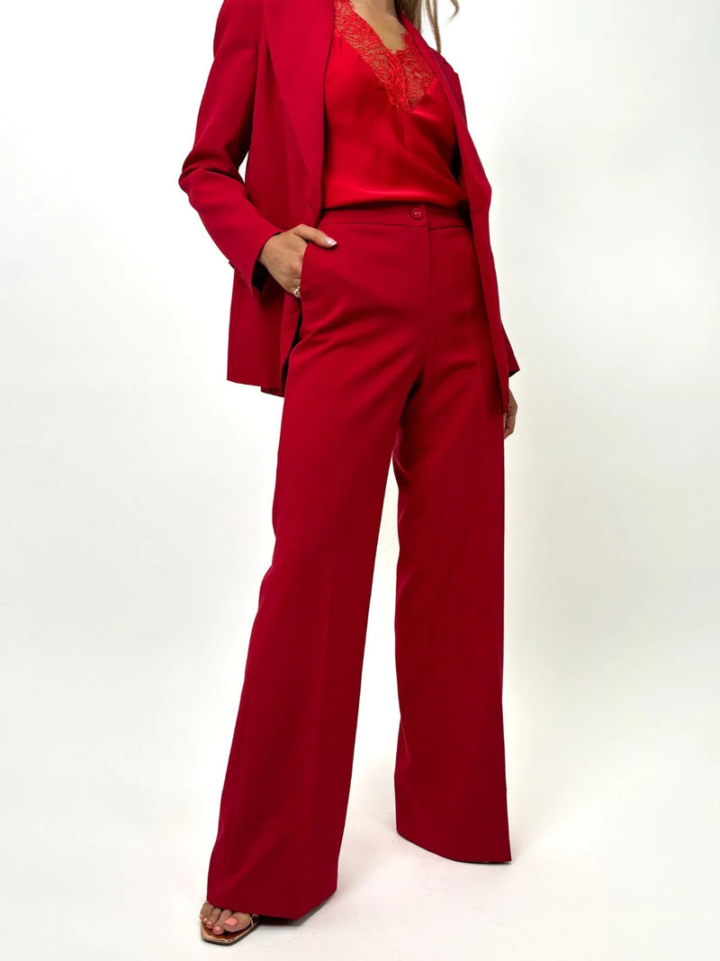 Palermo Trouser - Red