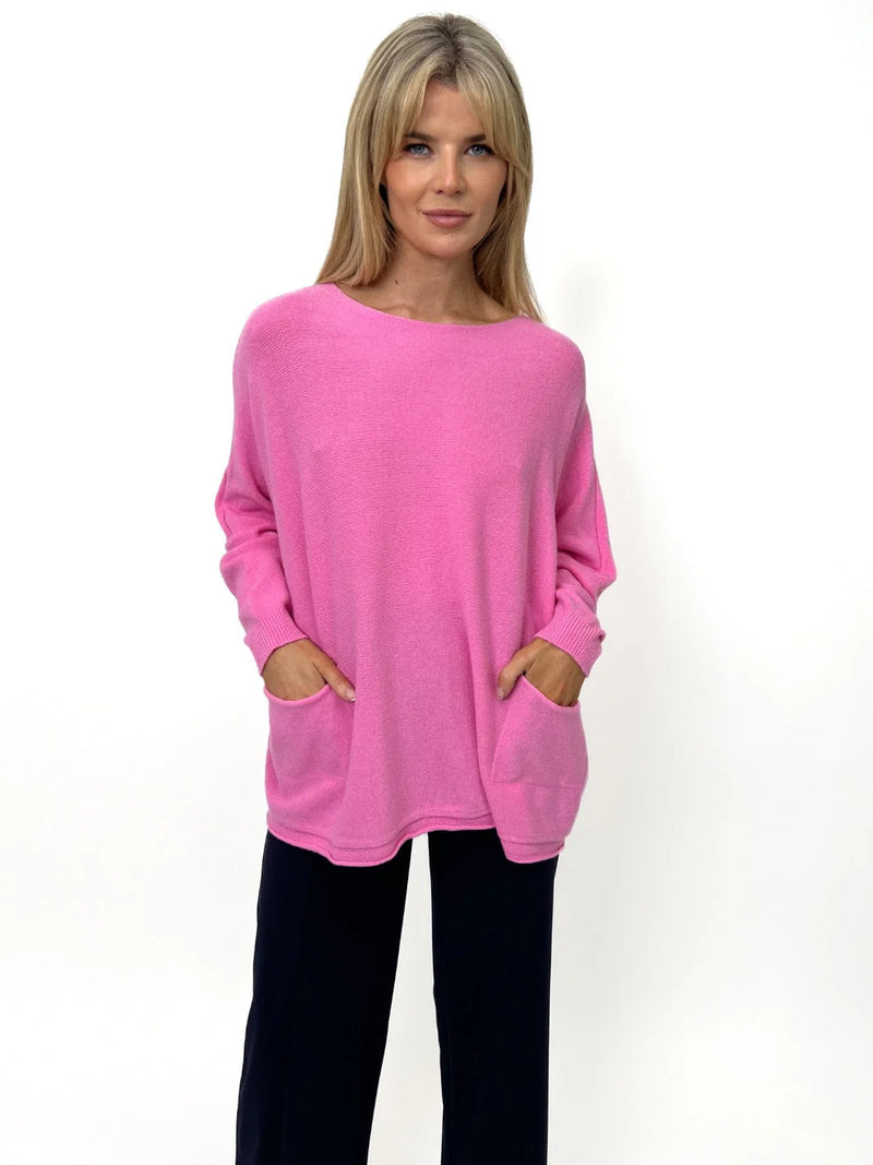 Roma 2 Pocket Jumper - Magenta