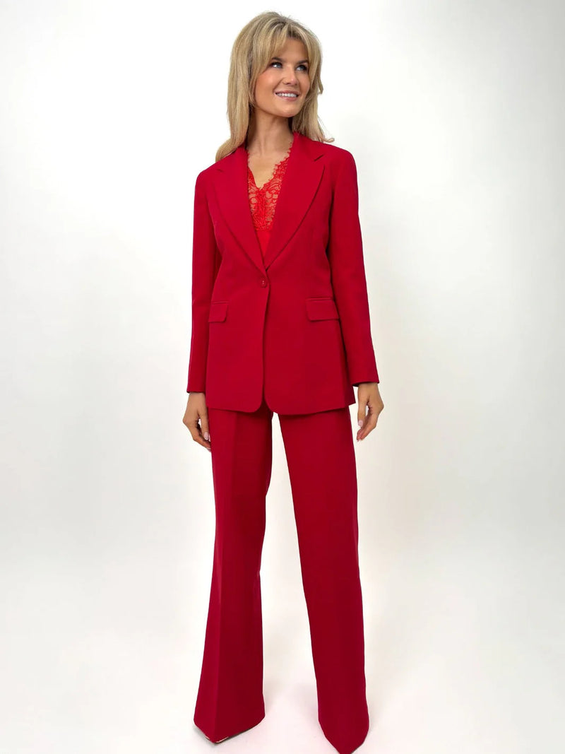 Saasari Blazer - Red