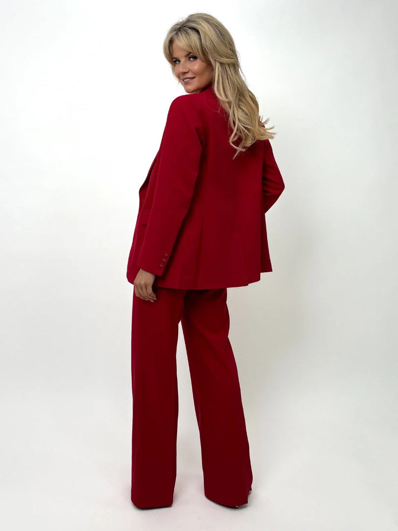 Saasari Blazer - Red