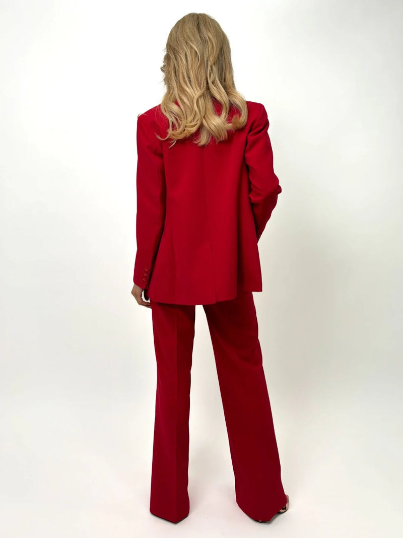 Saasari Blazer - Red