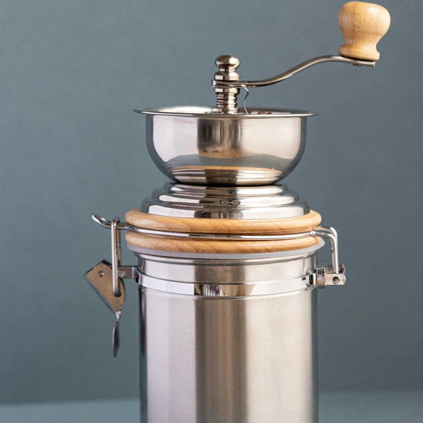 La Cafetière Manual Coffee Grinder Stainless Steel