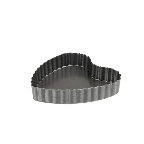 Non-Stick Mini Loose Base Tart Pan - Heart