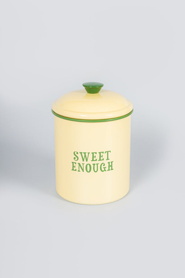 Enamel Storage Tin - Sugar