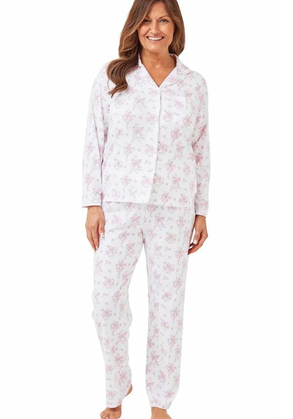 Floral Revere Pyjama - Pink