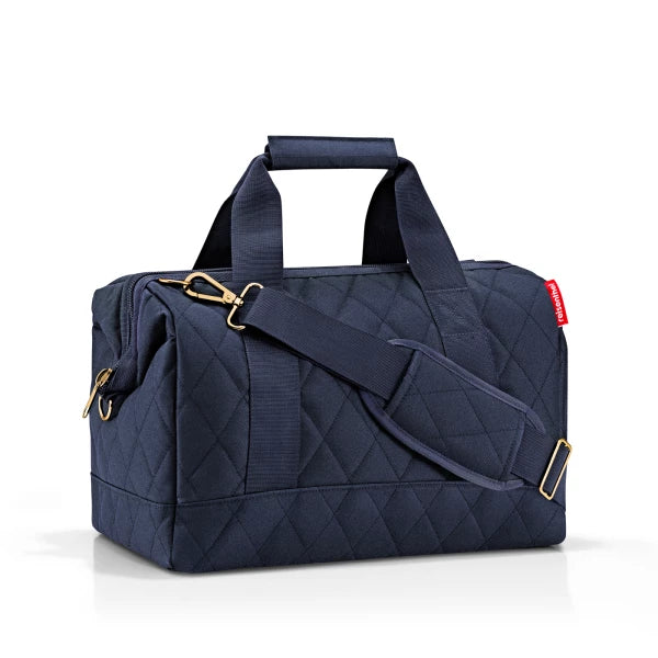 allrounder M rhombus Travel Bag - Midnight Gold