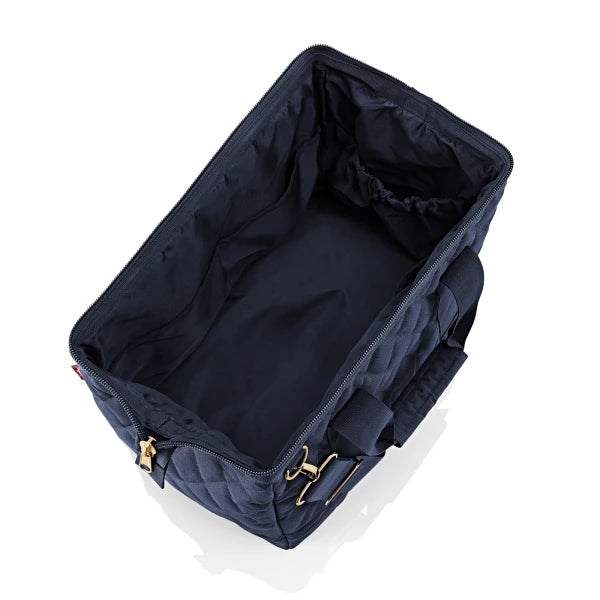 allrounder M rhombus Travel Bag - Midnight Gold