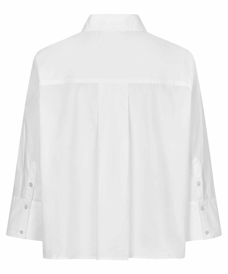 Ilonka 3/4 Sleeve Shirt - White