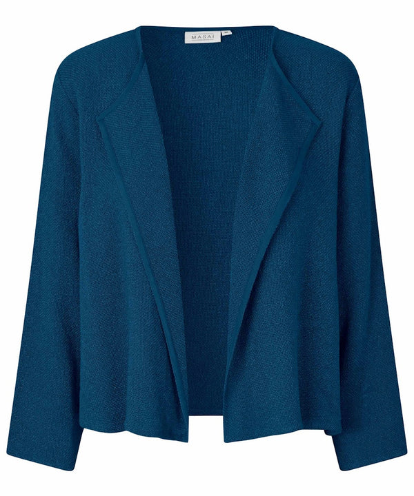 Julitta Long Sleeve Jacket - Moonlight Ocean